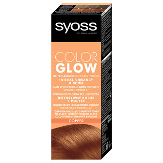 Бальзам SYOSS Color Glow Мідний без аміаку для волосся тонуючий 150 мл