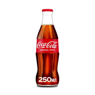 Напій Coca-Cola, скло, 0,25л