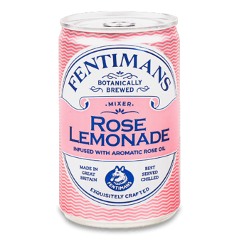 Напій Fentimans Rose Lemonade безалкогольний газований з/б, 0,15л
