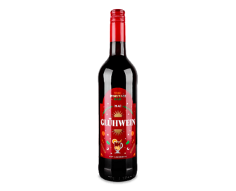 Напій на основі вина The Fortune Bar Gluhwein безалкогольний, 0,75л