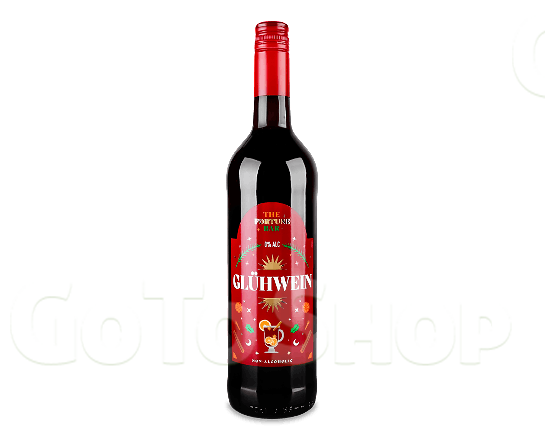 Напій на основі вина The Fortune Bar Gluhwein безалкогольний, 0,75л