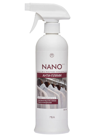 Засіб для видалення плям із тканин Miva Nano Анти-плями 500 мл