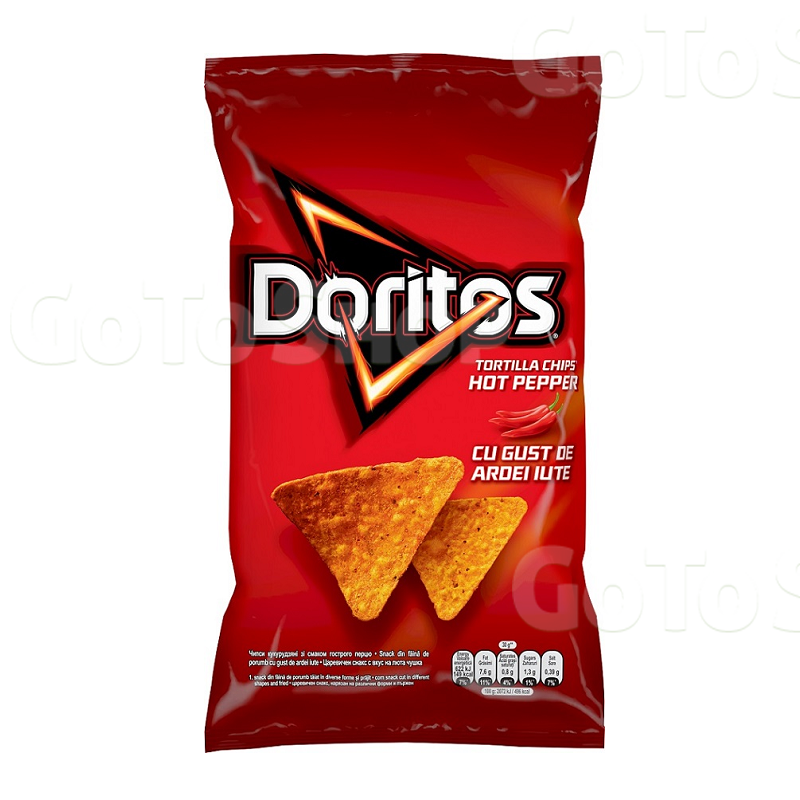 Чипси 90 г Doritos кукурудзяні зі смаком гострого перцю м/уп 