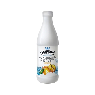 Йогурт 0,8 кг Галичина Абрикос 2,2%  