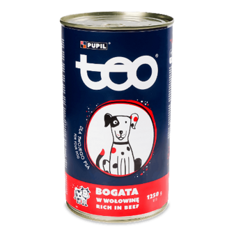 Корм для собак Teo з яловичиною 1,25кг