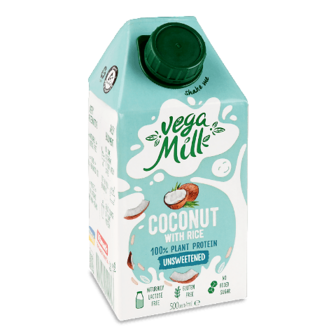 Напій ультрапастеризований Vega Milk кокосовий з рисом 500мл
