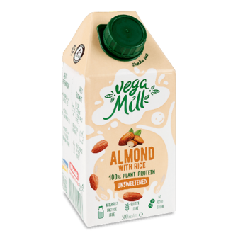 Напій ультрапастеризований Vega Milk мигдалевий з рисом 500мл