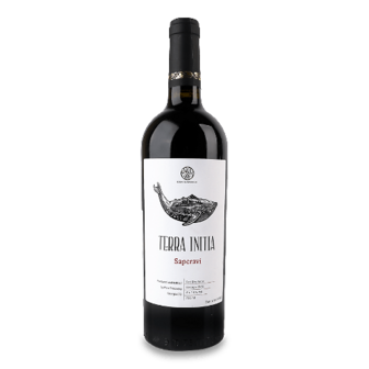 Вино Terra Initia «Сапераві» червоне сухе 0,75л