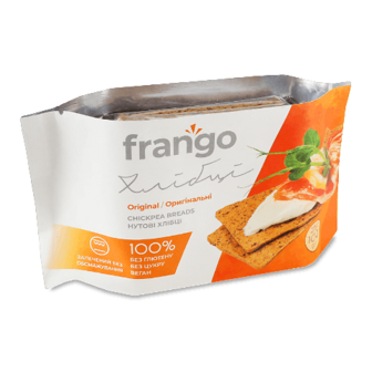 Хлібці Лавка традицій Frango нутові оригінальні 100г