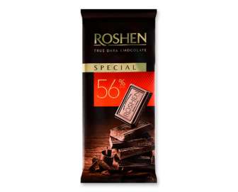 Шоколад чорний Roshen Special 56% 85г