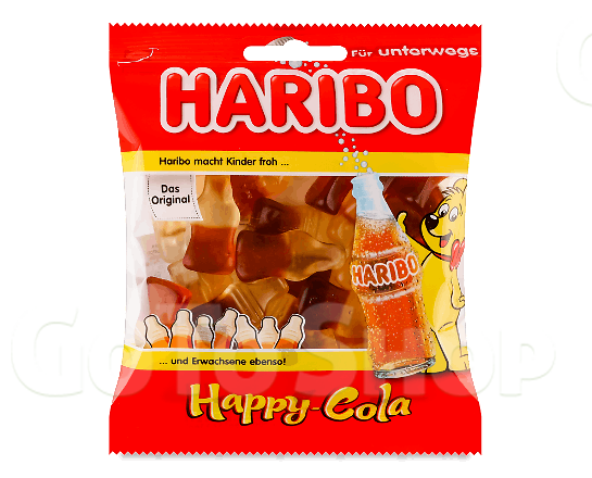 Цукерки Haribo «Весела кола» 100г