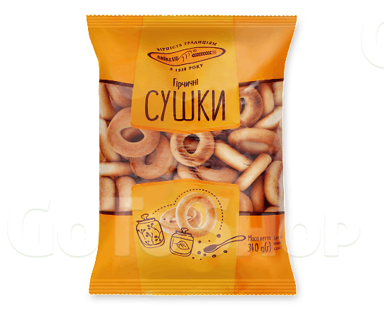 Сушка «Київхліб» «Гірчична» 340г