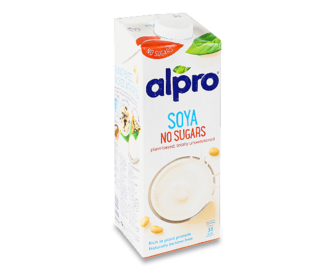 Напій Alpro соєвий без цукру т/б 1л
