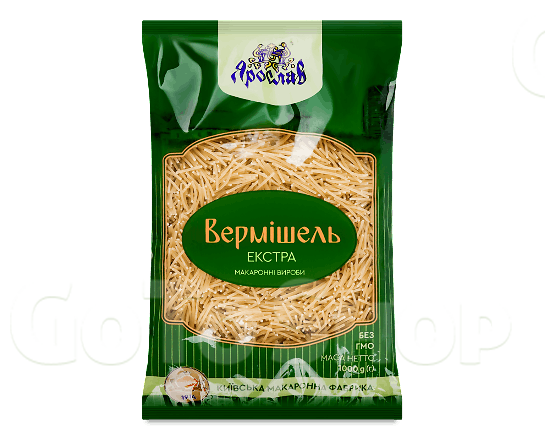 Макаронні вироби КМФ «Вермішель» екстра в/ґ 1000г