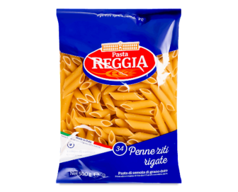 Вироби макаронні Pasta Reggia «Пенне Дзіті Рігате» 500г