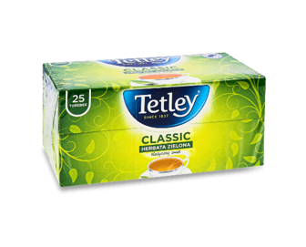 Чай зелений Tetley Classic Green 25*1,5г
