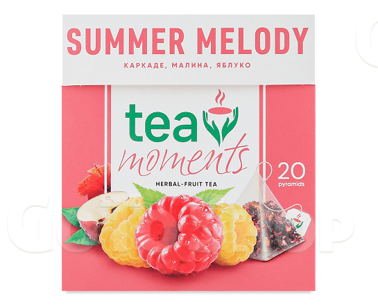 Чай фруктово-ягідний Tea Moments Summer Melody 20*1,7г