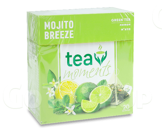 Чай зелений Tea Moments Mojito Breeze 20*1,7г