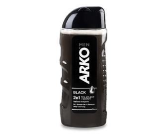 Гель-шампунь для душу ARKO Black 2 in 1 260мл