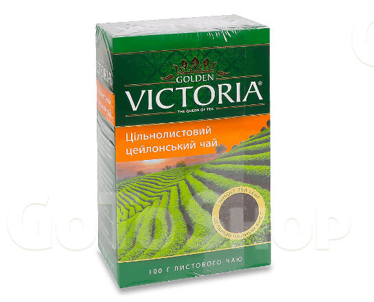 Чай чорний Golden Victoria Цейлонський листовий 100г