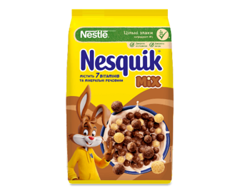 Сніданок сухий Nesquik Mix з вітамінно-мінеральними речовинами, 375г