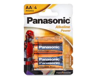Батарейка Panasonic Alkaline Power LR6REB, 4шт