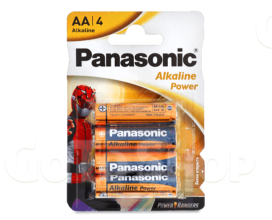 Батарейка Panasonic Alkaline Power LR6REB, 4шт