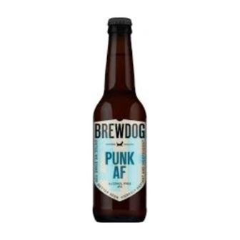 Пиво світле безалкогольне BrewDog Punk AF 0,5% 0,33л скло