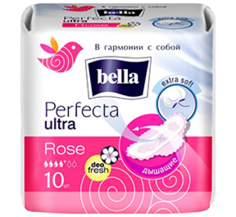 Прокладки Bella Perfecta Ultra Rose deo fresh 10шт