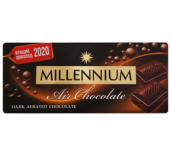 Шоколад Millennium Premium пористий чорн. 85г
