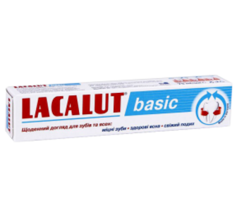Паста зубна Lacalut basic 75 мл