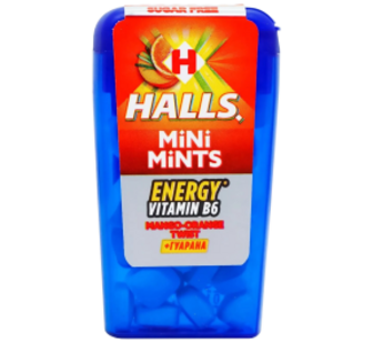 Драже Halls Mini Mints апельсин-манго 12,5г