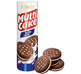 Печиво Roshen MultiCake Milky cream 180г