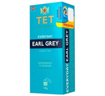 Чай ТЕТ Everyday Earl Grey чорн. 20 ф/п