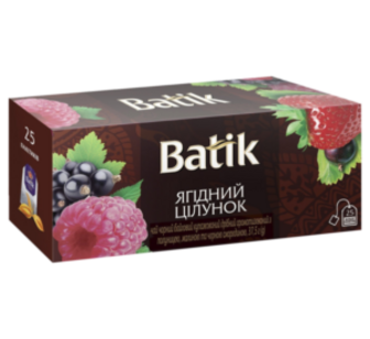 Чай Batik Ягідний поцілунок чорн.25 ф/п