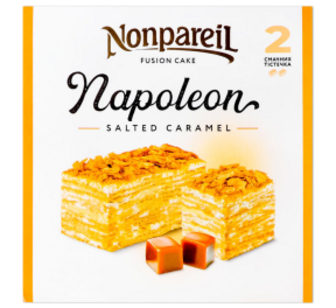 Тістечко Nonpareil Наполеон 190г