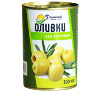 Оливки Домашні продукти б/к 300г