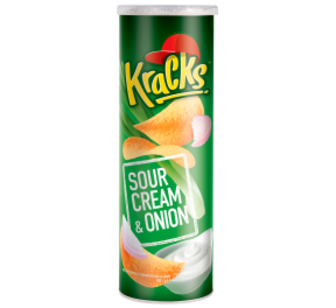 Чіпси Kraсks Sour Cream-Onion 160г