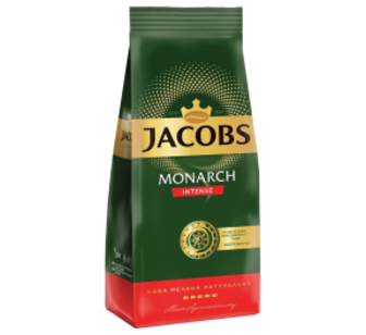 Кава Jacobs Monarch Intense мелена 200г м/у