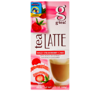 Напій Grace Wild Strawberry Cake Tea Latte 9г стік