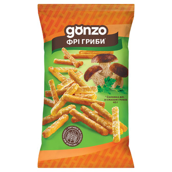 Соломка фрі Gonzo зі смаком грибів 40г