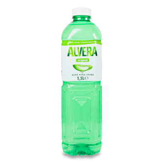 Напій Alvera Класік зі шматочками алоє 6%, 1,5л