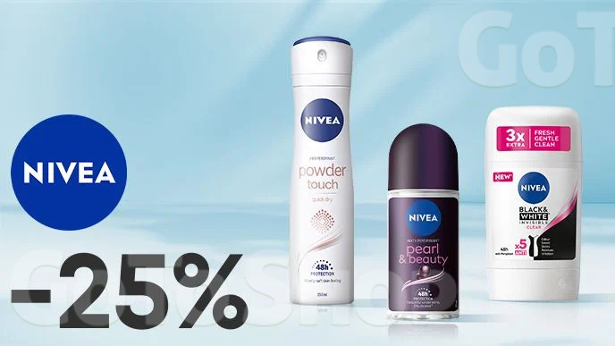 -25% на дезодоранти NIVEA