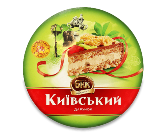 Торт БКК «Київський дарунок» з арахісом 450г