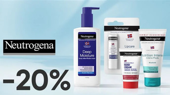 -20% на засоби бренду Neutrogena