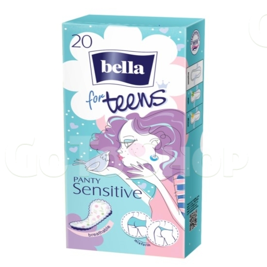 Прокладки щоденні 20 шт Bella for Teens Sensitive 