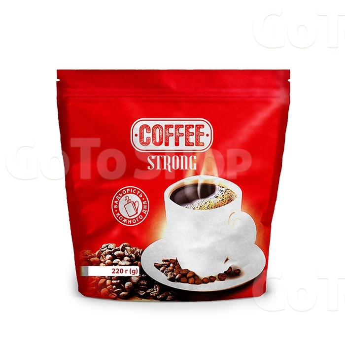 Кава 220 г Розумний вибір Coffee Strong розчинна гранульована 