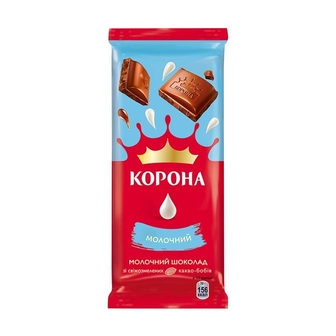 Шоколад 85г Корона молочний 