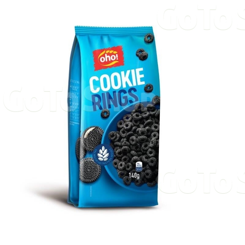 Сухий сніданок 140 г OHO Cookie rings 