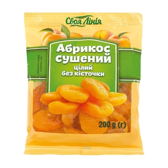 Абрикоси сушені 200г Своя лінія 